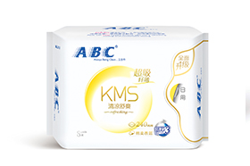 ABC日用纖薄棉柔表層衛(wèi)生巾8片（含KMS健康配方）