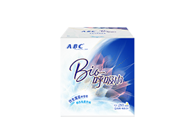  ABC Bio呼吸巾夜用極薄棉柔表層衛(wèi)生巾6片